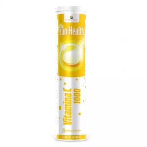 Vitamina C 1000mg, 20 comprimate efervescente, Sun Wave Pharma