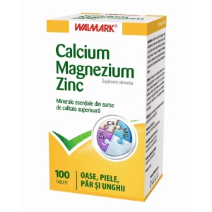 Walmark Calciu/Magneziu/Zinc Ctx100 Tbl