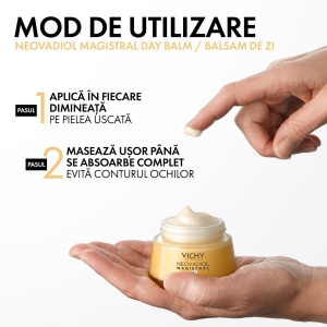 Balsam de zi hranitor cu efect de fermitate Neovadiol Magistral, 50 ml, Vichy - Img 6