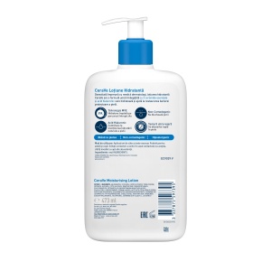 Cerave Lotiune Hidratanta Pentru Fata Corp Piele Uscata 473ml - Img 2