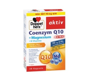Doppelherz Aktiv Coenzima Q10 Extra+Magneziu Ctx30 Cps