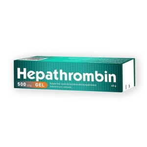 Hepathrombin 500ui/G Gel 40g Hemofarm
