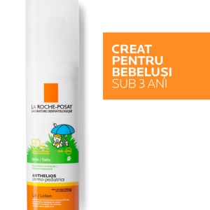 Lapte pentru bebelusi SPF 50+ Anthelios Dermo Pediatrics, 50 ml, La Roche-Posay - Img 1