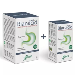 NeoBianacid- Aciditate Si Reflux, Pachet 45 + 14 tablete, Aboca