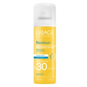 Spray uscat protectie solara cu SPF 30 Bariesun, 200 ml, Uriage