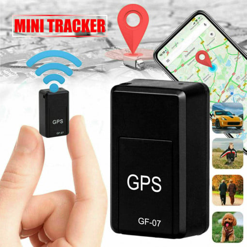 Mini GPS Tracker Magnetic Cu Microfon – Cartelă SIM, MicroSD