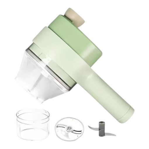 Mini Tocator si Maruntitor Gatling, Tocator Electric Pentru Alimente si Legume 4 in 1