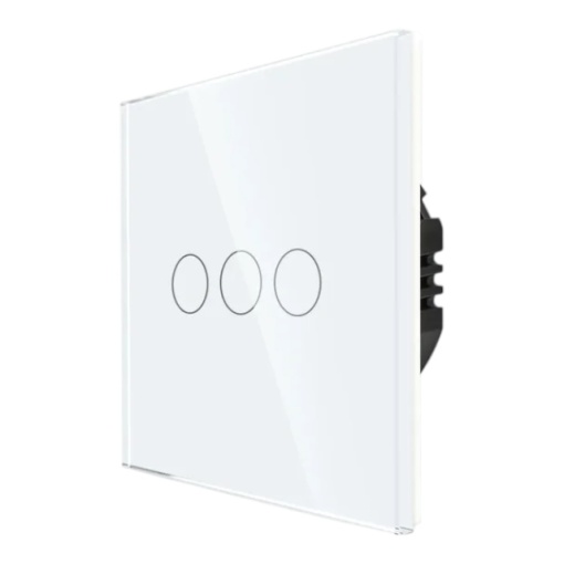 Intrerupator wireless cu touch din sticla - standard italian