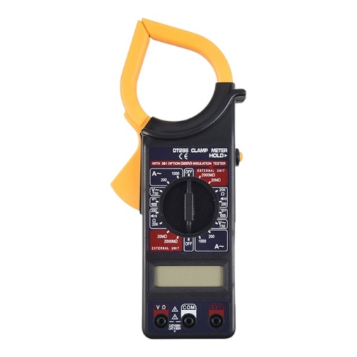 Clampmetru, multimetru tester digital tip cleste, ampermetru, functia Hold