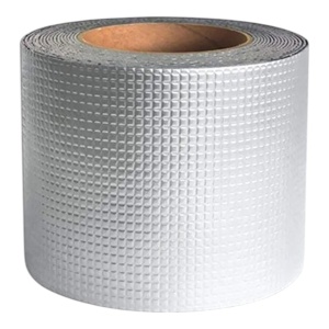 Bandă adezivă super impermeabilă pentru repararea scurgerilor de țevi, soluție pentru scurgeri de apă din folie de aluminiu, etanșare, cauciuc butilic, bandă flexibilă pentru fisuri de suprafață , 20cm x 5M