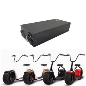 Baterie Podea, Baterie Li-ion 60V – Cu Mâner, Compatibil Harley - Img 2