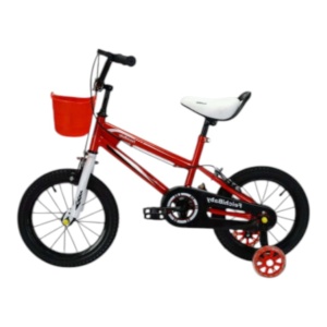 Bicicleta Copii FeichiBaby, 18″, Rosu , Cosulet inclus , Pentru Varsta 6-10 ani - Img 1