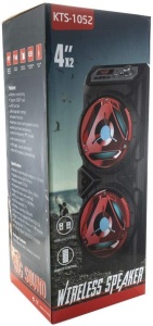 Boxa Karaoke, Portabila KTS- 1052C, Wireless, Speaker, USB, GRI - Img 2