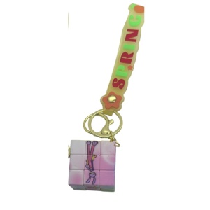 Breloc cu mini cub Rubik - Img 2