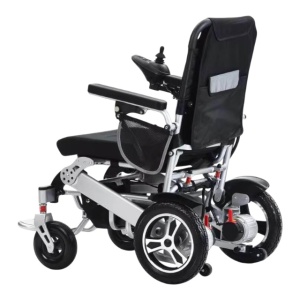 Carucior electric pliabil, cu doua motoare, greutate suportata pana la 150kg, Ideal pentru avion, Model Ek03, SCAUN ROTILE - Img 7