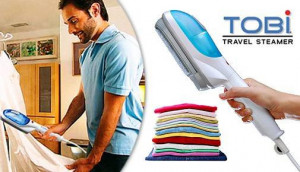 Fier De Calcat Vertical, cu Aburi – Tobi Travel Steamer - Img 5