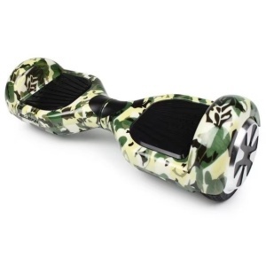 HoverBoard 6,5 Inch Camuflaj, Roti 6,5 inch, Bluetooth, LED-uri  - Img 2