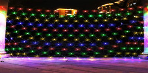 Instalatie 7037C - Instalatie Plasa Multicolora, 1.5m x 1.5m, Interconectabil, Multiple Jocuri de Lumini - Img 2