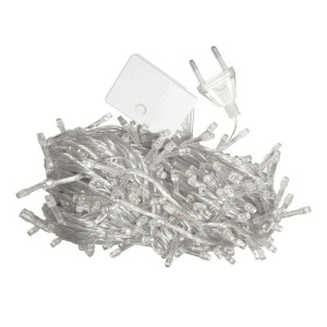 Instalatie De Craciun Multicolora, 100 L, Leduri Multicolore,Fir alb - Img 2