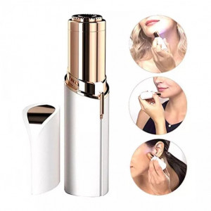 Mini Epilator Facial Flawlbss, Hipoalergenic, in Forma de Ruj - Img 1