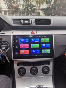 Navigatie Passat B6|B7|CC cu Android, 2GB RAM, CarPlay si Anroid Auto, Mirror Link, Wi-fi, Youtube, Waze, ecran HD 10.1 Inch, cu ventilator - Img 5