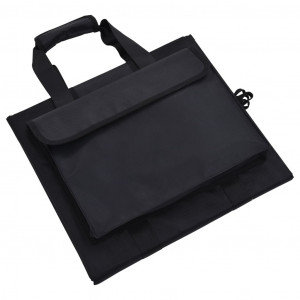 Panou Solar Pliabil PP 18W, Tip Servieta, cu 2 USB , Culoare Neagra - Img 5