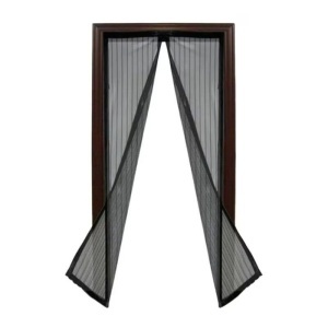 Plasa de usa cu magneti , Neagra, impotriva insectelor 100cm x 210cm