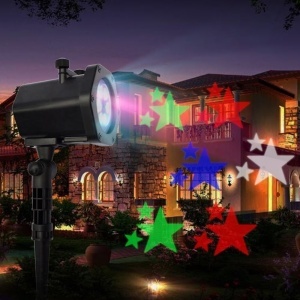 Proiector LED Exterior Si Interior Cu Diapozitive Schimbabile Pentru Craciun Si Ocazii Speciale - Img 2