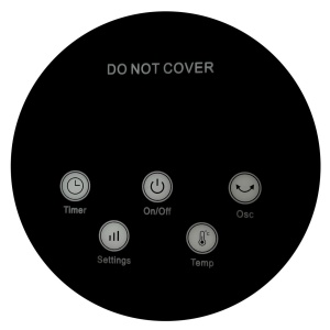 Șemineu Electric Digital Tip Turn HAUSBERG HB-8228NG, 2000 W, Efect de Flacără, Protecție la Răsturnare, Termostat, Telecomandă, Negru - Img 2
