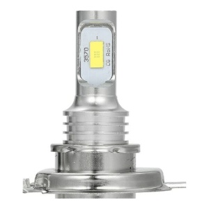 Set 2 becuri auto LED H7 3570 7000LM 2SMD temperatura culoare 6000K putere 80W - Img 2