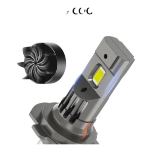 Set 2 Becuri LED H7 1:1 CANBUS 180W 20.000LM - Model Nou 2025, Cu Ventilator de Răcire - Img 1