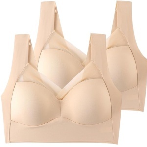 Set 2 bucati, Sutien - suport spate, fara sarma, marimea XXL