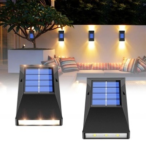 Set 2 x lampa solara cu 6 leduri si senzor - Img 3
