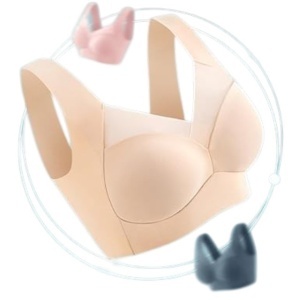 Set de 3 bucati, Sutien corector de postura , suport spate, fara sarma, marimea XL - Img 4