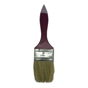 Set de 5 bucati, Pensula de vopsit, pensula plata ,nr 2, maner din lemn - Img 2