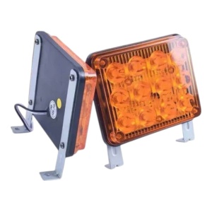 Set Stroboscoape galbene 12 led, lumini avertizare 12-24V, CS34 - Img 4