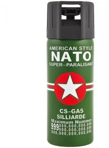Spray piper paralizant iritant lacrimogen Nato 80 ml