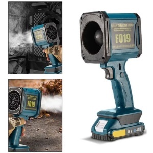 Suflanta Portabila cu Aer Turbo Jet, Putere 1000W, Acumulator 18V, Debit Reglabil, Viteza Aerului 45 m/s