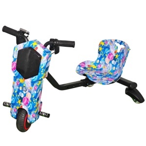Tricicletă Electrică Copii cu Drift 360° – 350W, 36V, Bluetooth + Difuzor, Lumini LED, 20 km/h, Multicolor