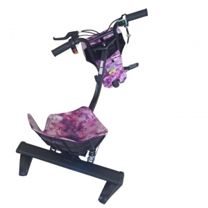 Tricicleta electrica Drift HAUSBERG KIDS, 8inch, viteza 15 km/h , autonomie 10-15 km, motor 250 W, Roz - Img 3