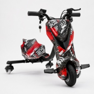 Tricicleta Electrica Drift Pentru Copii 360, Motor 350W, Baterie 36V, 4400 mAh, Bluetooth, Viteza 15 km/h, Extreme - Img 2