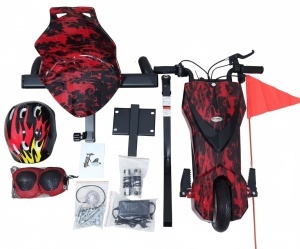 Tricicleta electrica drift pentru copii, Trike, 8 inch, cu accesorii - Img 2