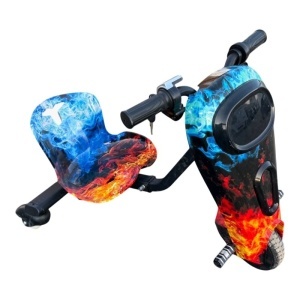 Tricicleta electrica pentru copii 36v 6 inch cu led si bluetooth - Img 2