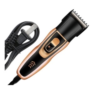 Trimmer Multifuncțional 3 în 1Rezistent la Apă, Lame Titan, Negru/Auriu - Img 4