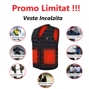 Vesta Termica Unisex Incalzita Electric prin usb
