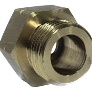 Adaptor / Reductie pentru butelii de gaz cu filet de 21,8 mm la 3/8" (16 mm) stânga - Img 2