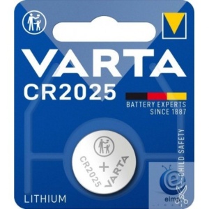 Baterie litiu Varta CR2025 3V, 170mAh, 1bucata