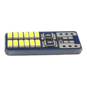 Bec LED T10 194, 6000K, alb, 168 W5W, 24-SMD 3014, Canbus, fără erori  - Img 3