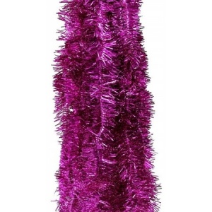 Beteala Craciun, 2 m , material folie PVC, interior-exterior, Magenta - Img 3
