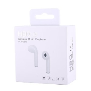 Casti universale HBQ-i7, wireless, bluetooth v4.2+EDR pentru iPad, iPhone, Huawei, Xiaomi, LG, HTC, alte dispozitive cu bluetooth, alb - Img 2
